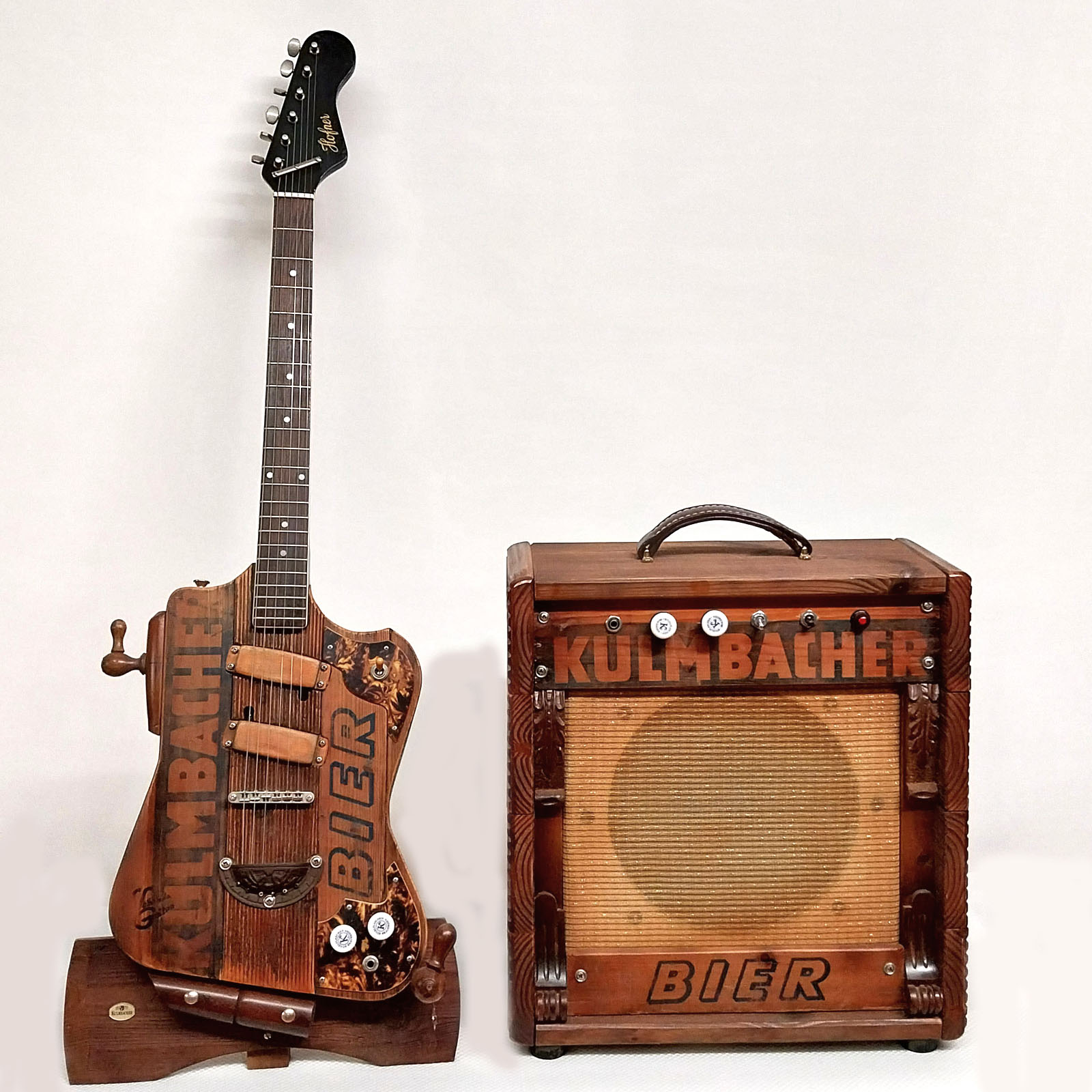 2016 Veranda Kulmbacher Bier Gitarren-Set