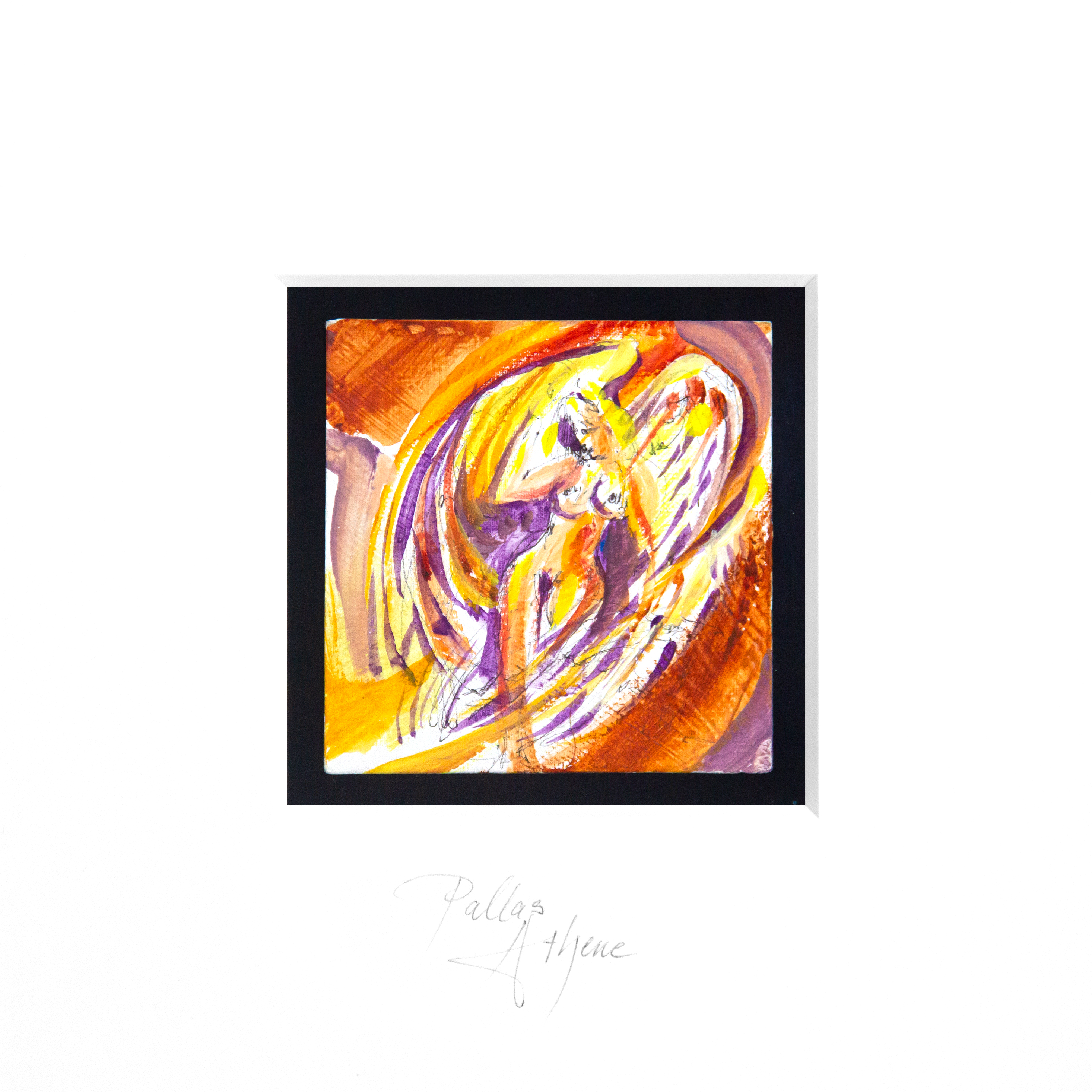 Pallas Athene (Miniatur-Gemälde)