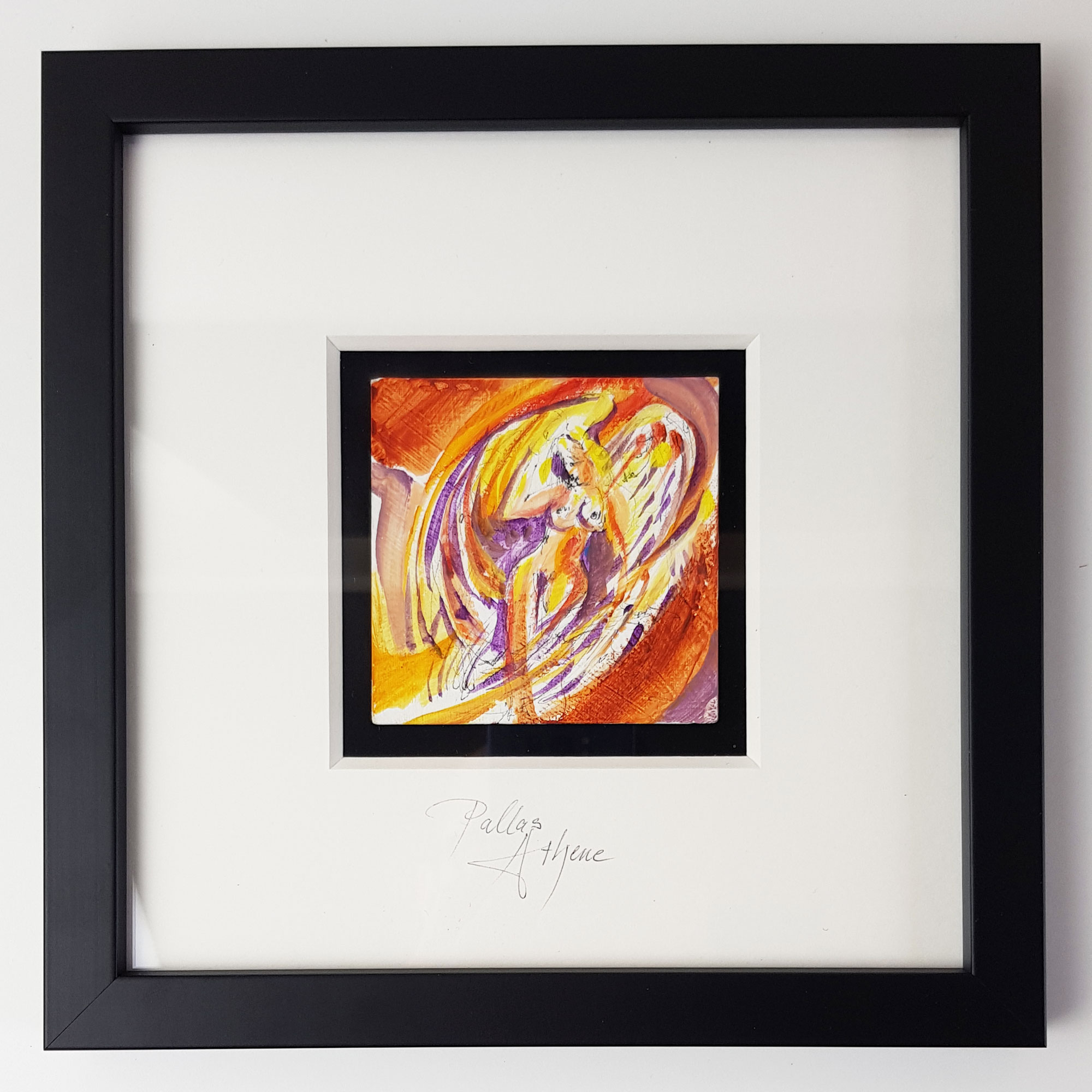 Pallas Athene (Miniatur-Gemälde)